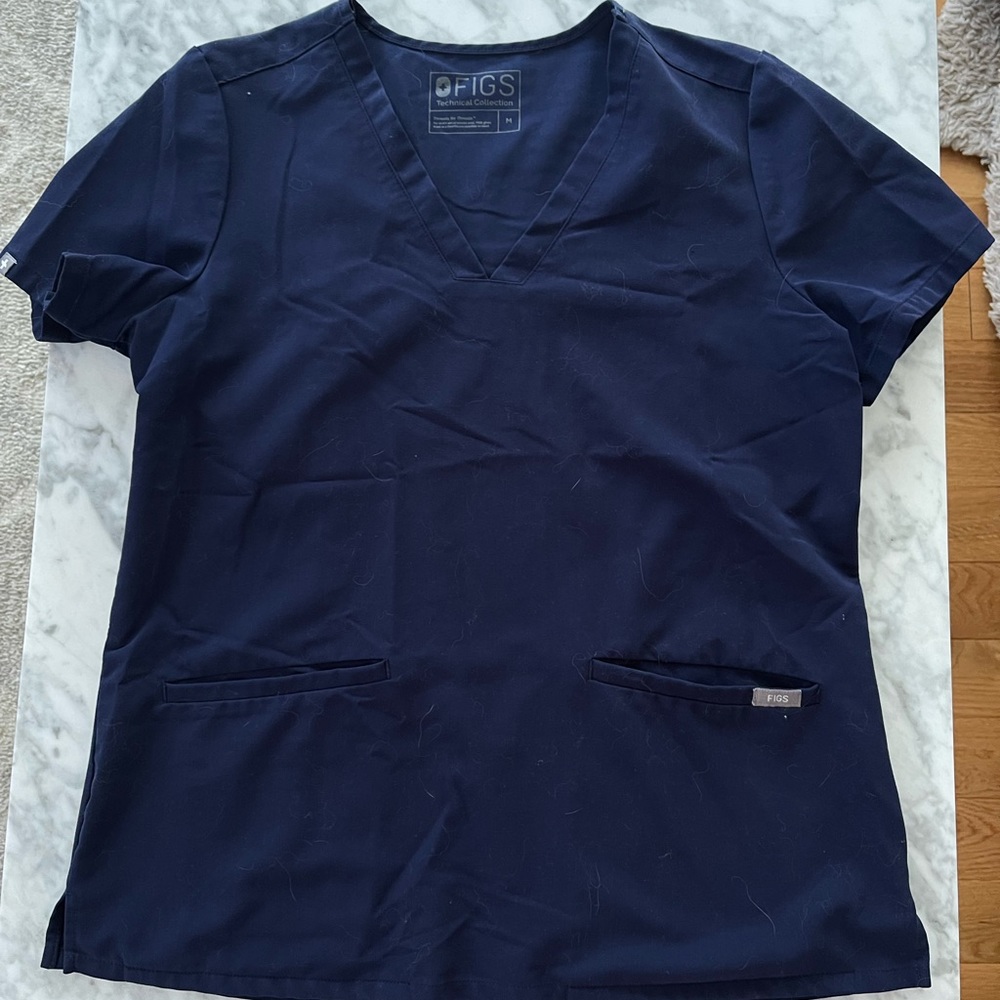 Figs Casma Three-Pocket Scrub Top
